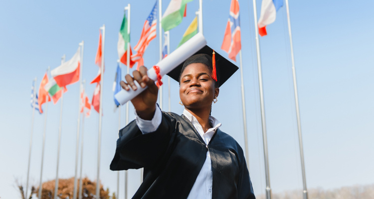 portrait of beautiful african american graduate 2024 04 16 16 46 36 utc